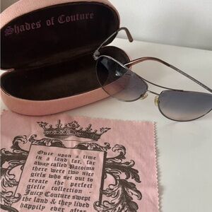Juicy Couture blue Sunglasses Y2K 2000s